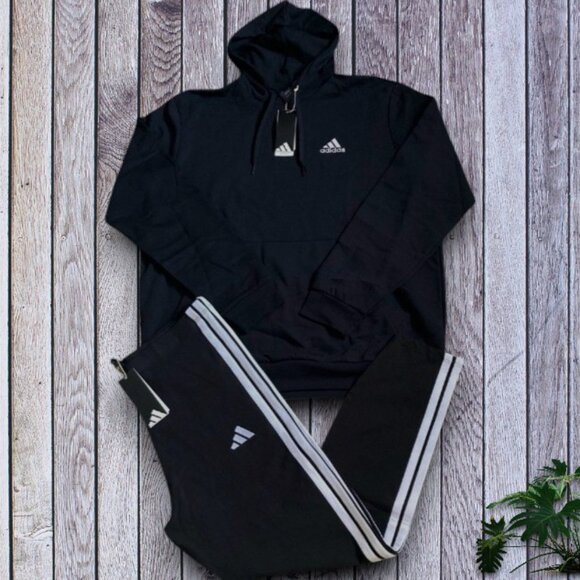 2 PC ADIDAS HOODIE AND LEGGINGS OUTFIT SIZE 2X BUNDLE MATCHING SET - Picture 2 of 3